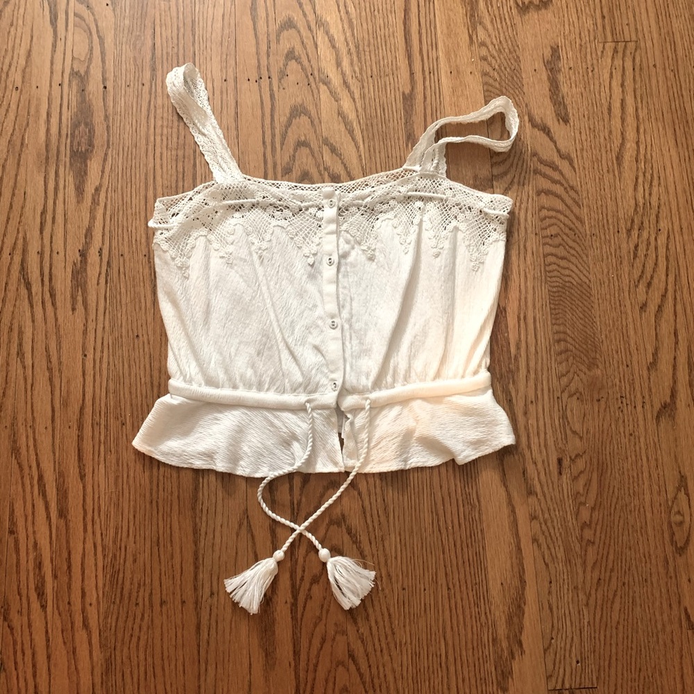 TOPSHOP crop tank top